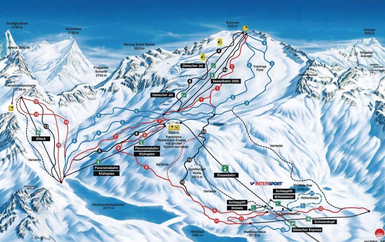 Apartment Moelltaler Gletscher 6 Ausserfragant Ngoại thất bức ảnh